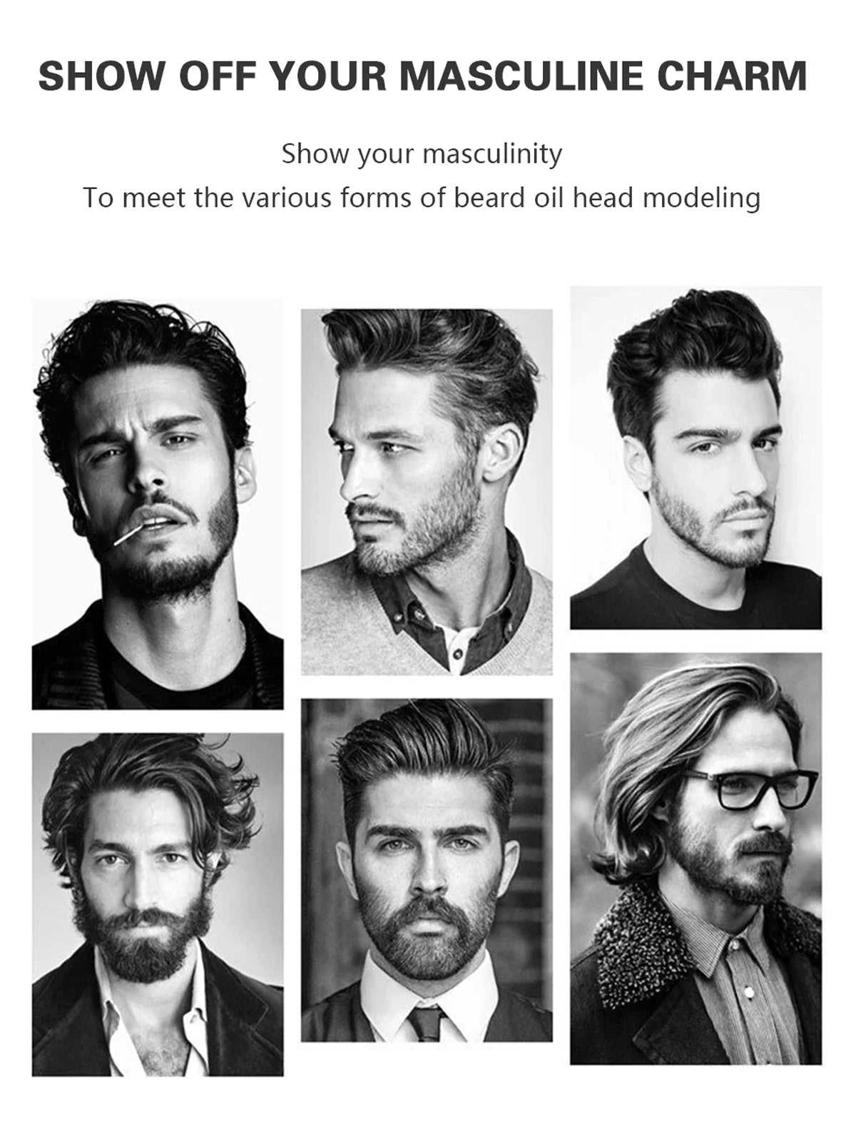 Barbershop Wooden Handle Boar Bristle Beard Brush Soft Hair Cleaning Brush Broken Hair Remove Comb Salon Men Beard Shaving Tools