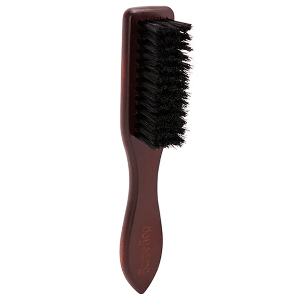 Barbershop Wooden Handle Boar Bristle Beard Brush Soft Hair Cleaning Brush Broken Hair Remove Comb Salon Men Beard Shaving Tools